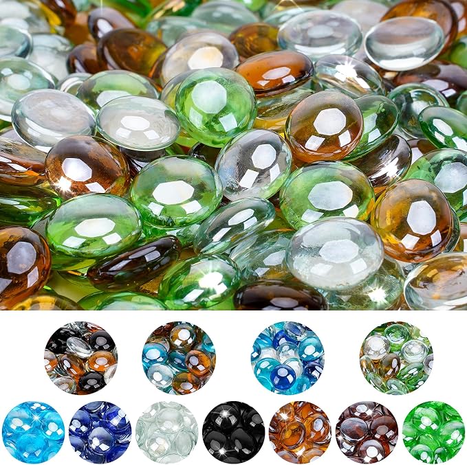 Emerald Green, Crystal Ice, Caramel
