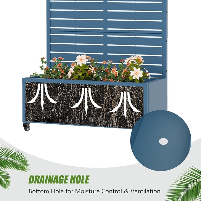 Blue-Louvered