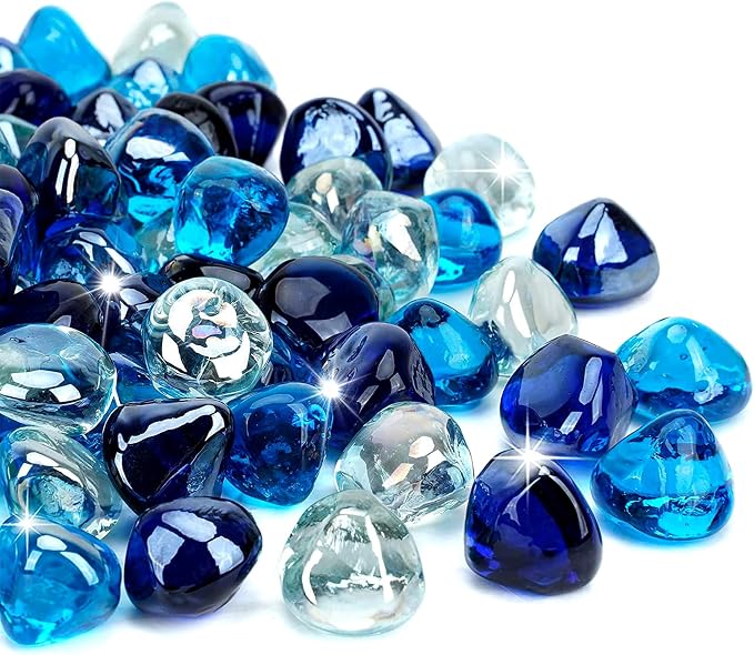 Cobalt Blue+crystal Ice+caribbean Blue