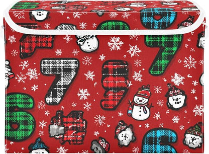 Christmas Red 67 Snowflakes Snowmen