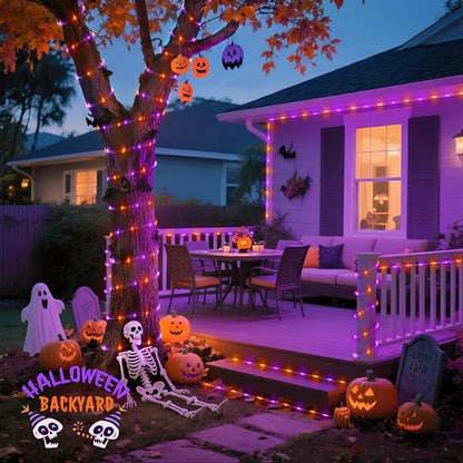 Orange and Purple