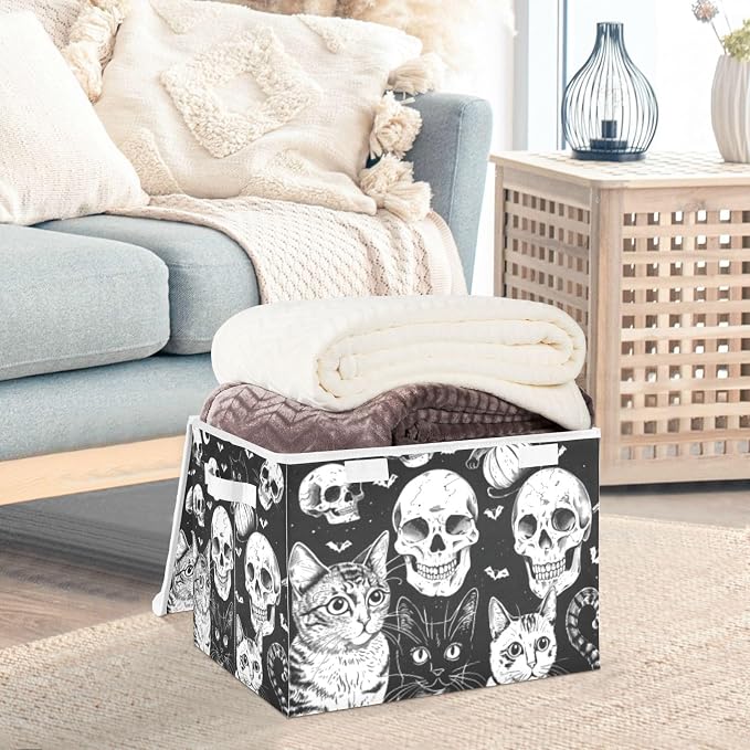 Halloween Cat Skull