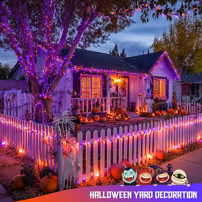 Orange and Purple