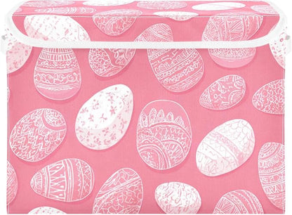 Pink Retro Decorative Easter Egg