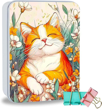 Cute Orange White Cat Flower