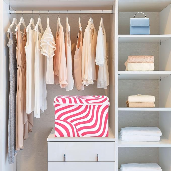 Pink White Stripe