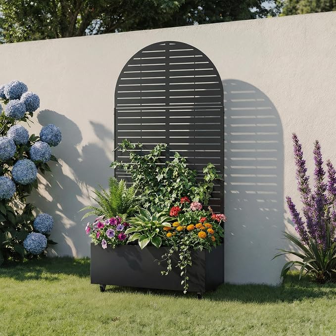 Black-louvered-arched