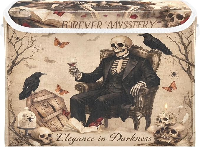 Retro Gothic Skull