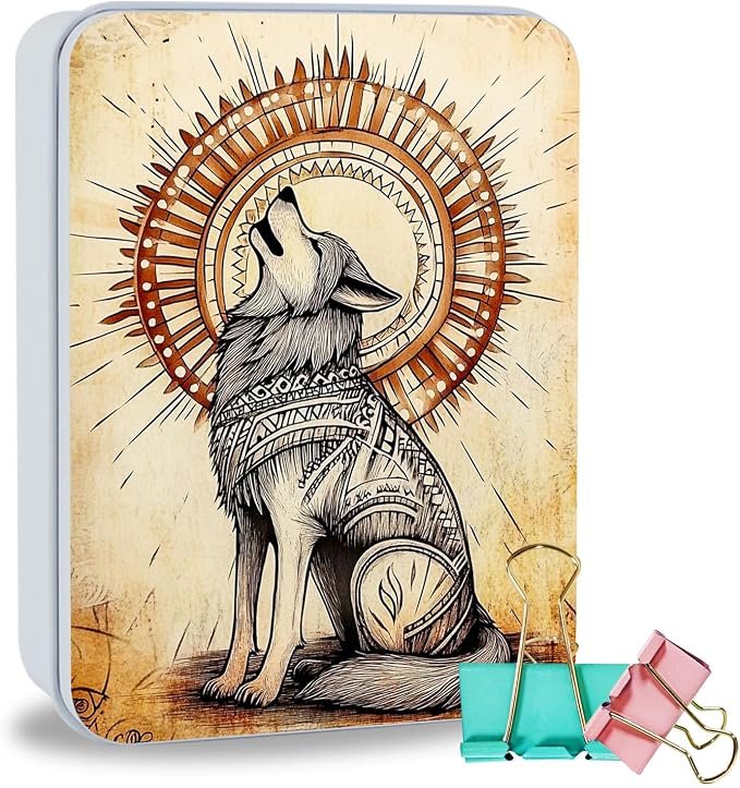 An Ancient Wolf Howling