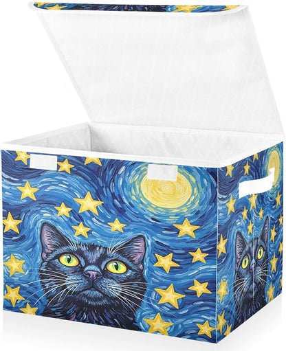 Starry Night Cat