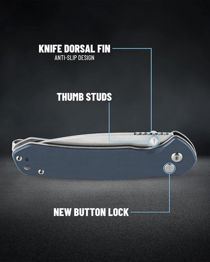 G10 Handle-Blue