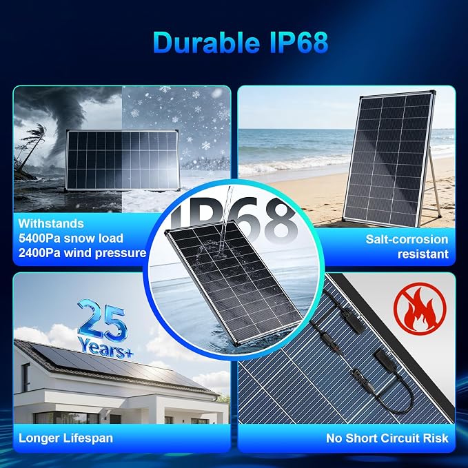 800W Bifacial