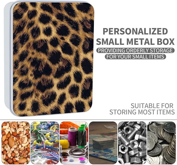 Brown and Black Leopard Print