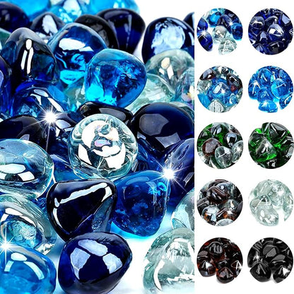 Cobalt Blue+crystal Ice+caribbean Blue