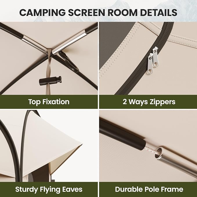 Beige(with curtain)