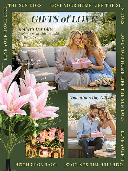 4Pink, 2White,2Yellow