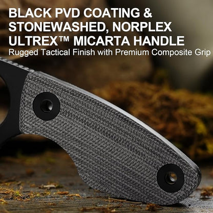 Black Micarta Handle