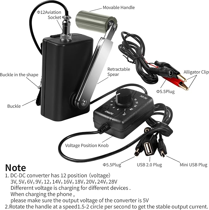 Black Generator + DC Regulator