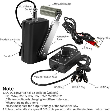 Black Generator + DC Regulator