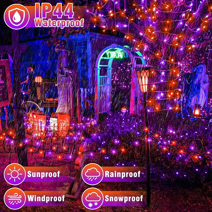 Orange and Purple