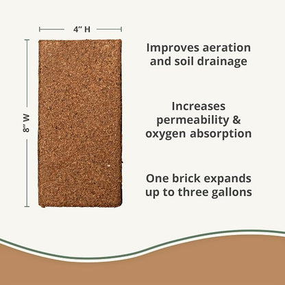 Coco Coir 650gm (10 Bricks)