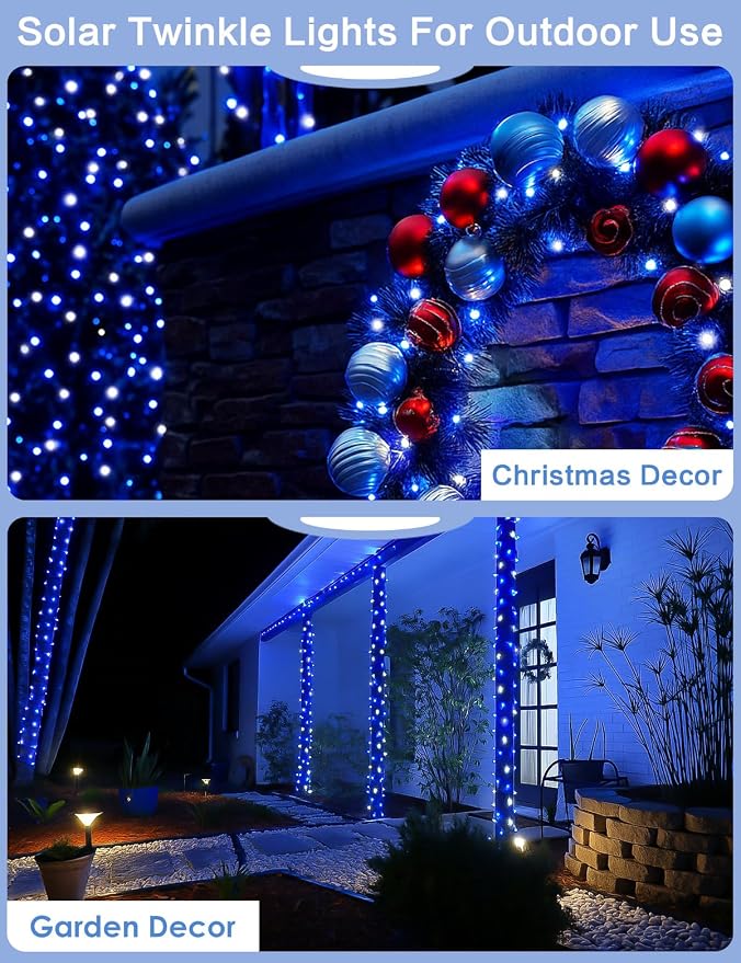 Blue and White