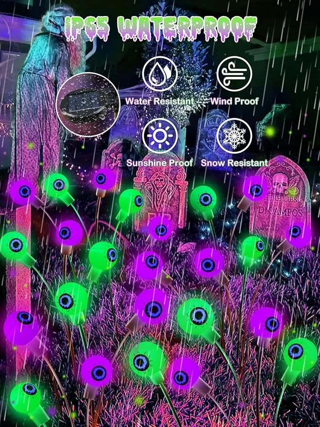 Purple and Green