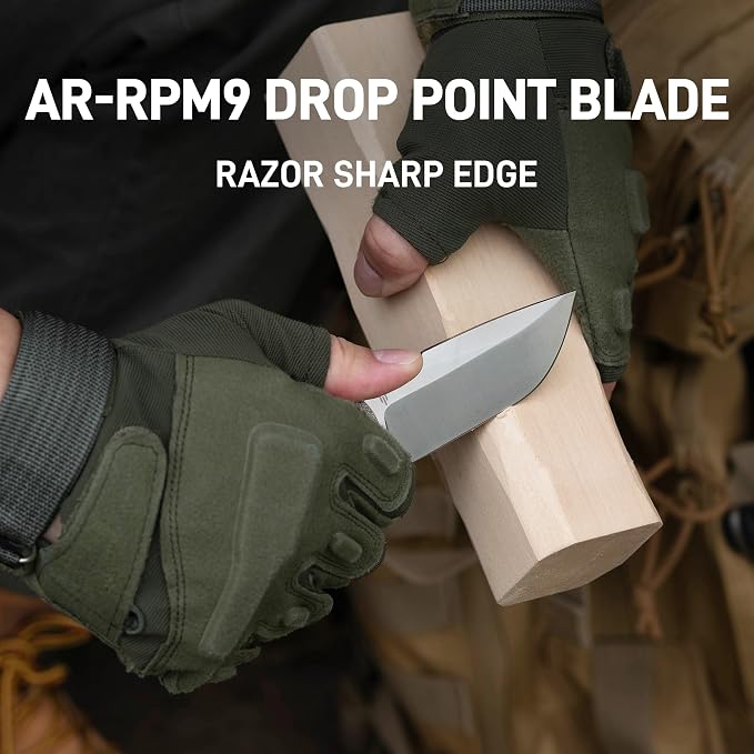 Green/Micarta Handle