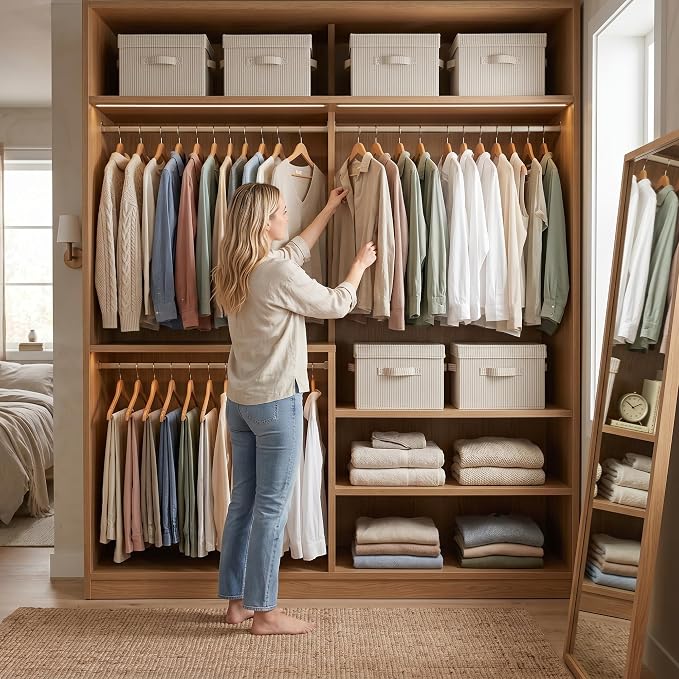 Khaki and Beige Stripes