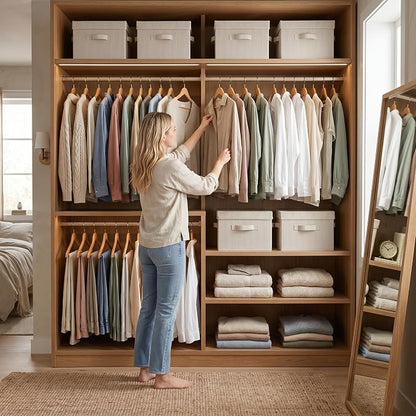 Khaki and Beige Stripes