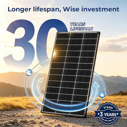 1200w Bifacial solar panels