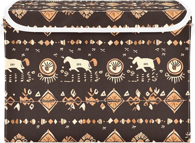 Brown Aztec Beige Horse