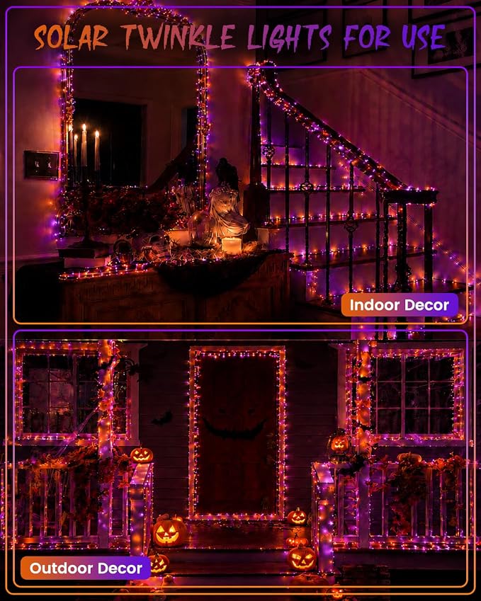 Purple and Orange