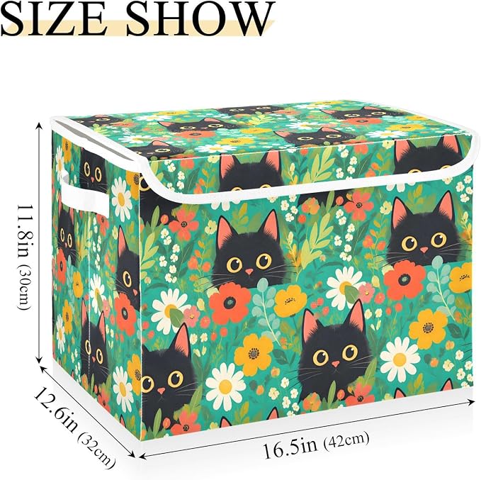 Cute Flower Cat
