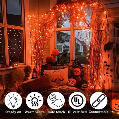 orange light black wire
