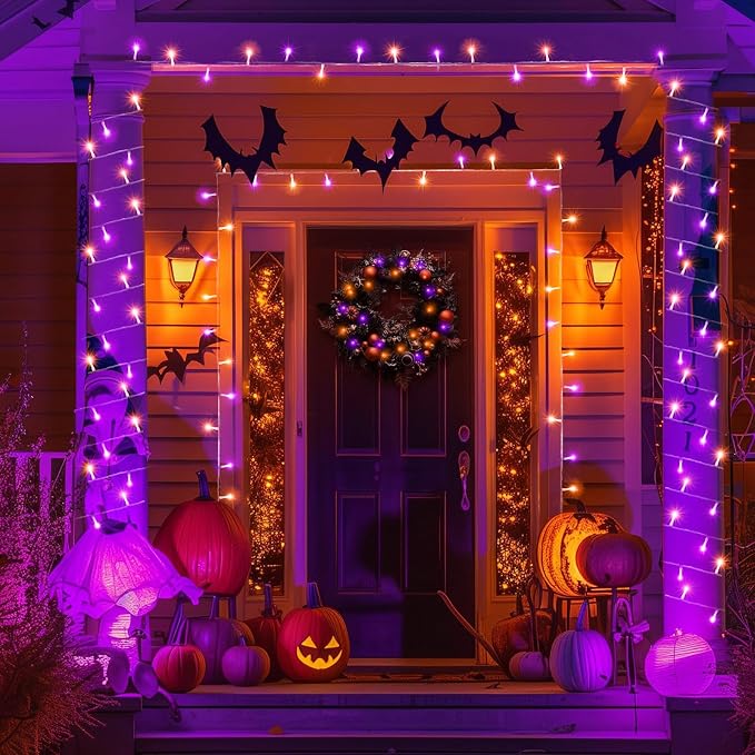 Orange and Purple
