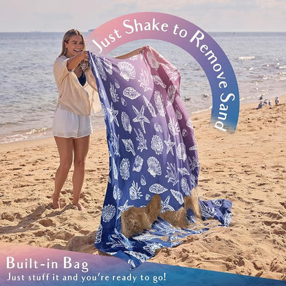 Gradient-deepblue Sea Shells