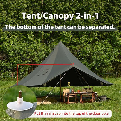 16.4ft*16.4ft*9.8ft (6-8 person)(Green)