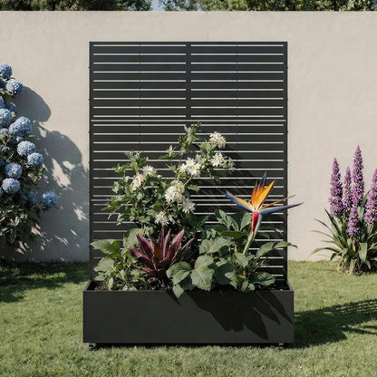 Black-louvered