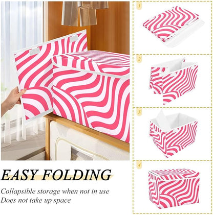 Pink White Stripe