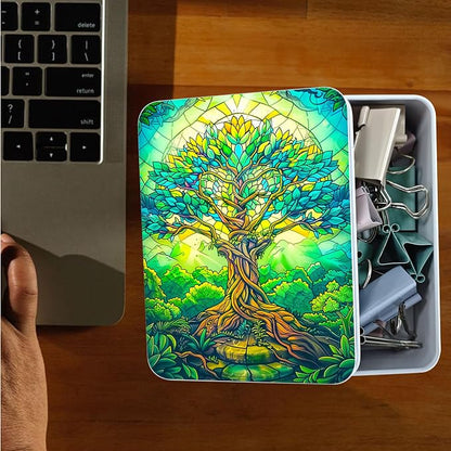 Glass Tree of Life in Forest