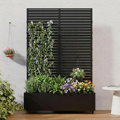 Black-louvered
