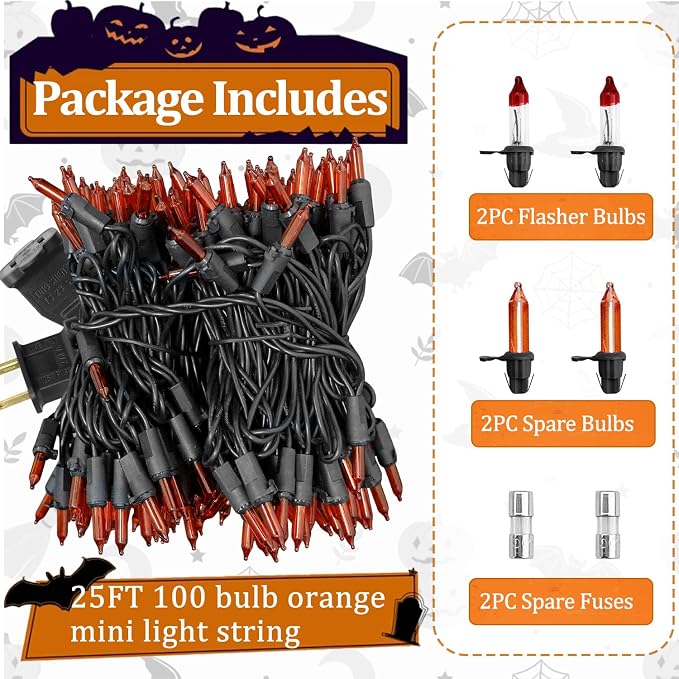 orange light black wire