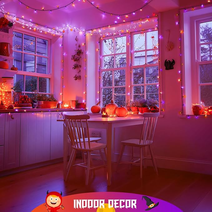 Orange and Purple