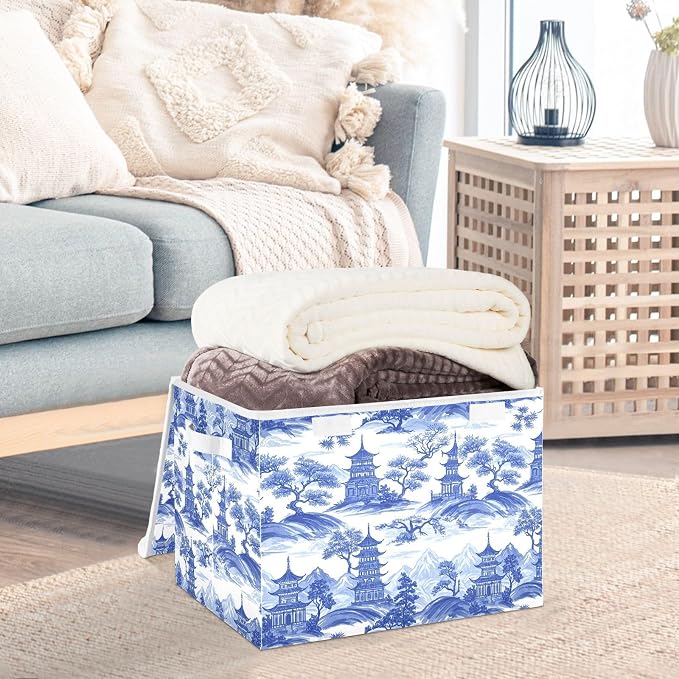 Blue Toile