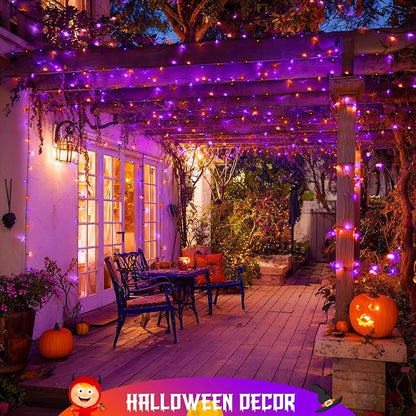 Orange and Purple