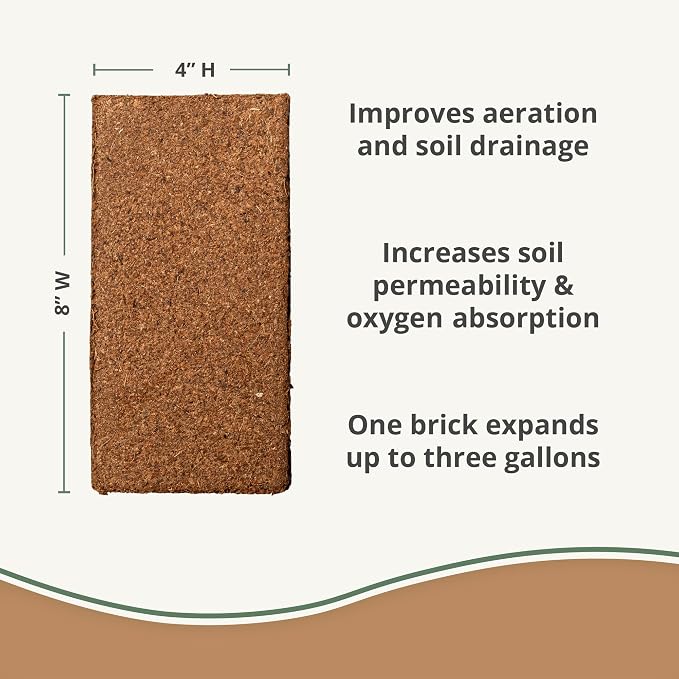 Coco Coir 650gm (50 Bricks)