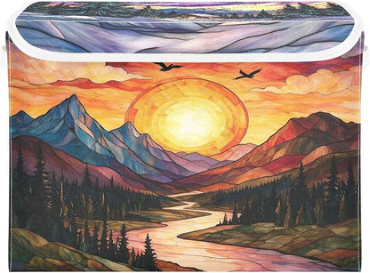 Sunset over The Mountains