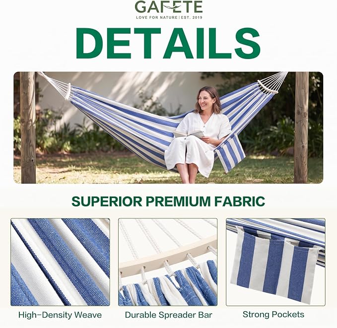 Blue & White Stripes