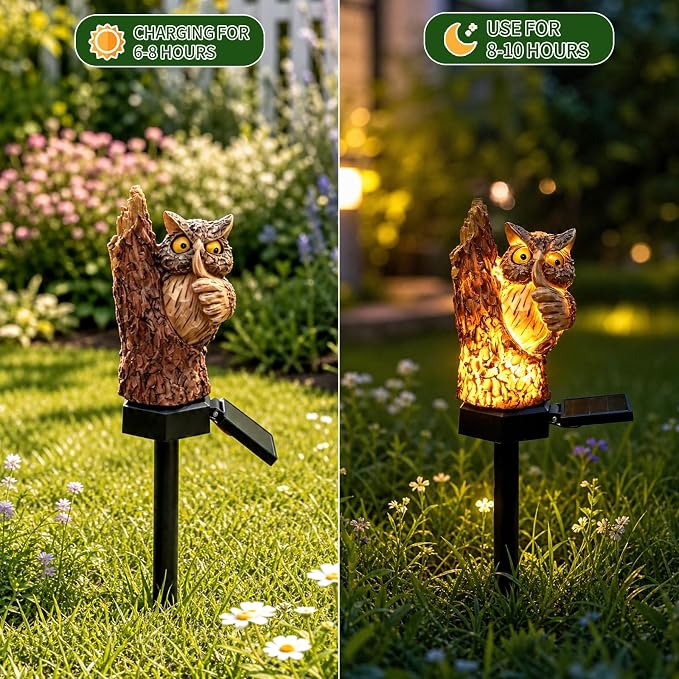 Solar Light - Silent Owl